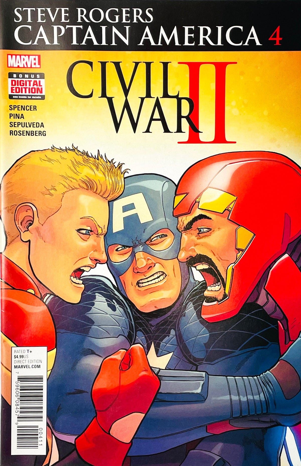 Captain America: Steve Rogers #4 — Civil War II