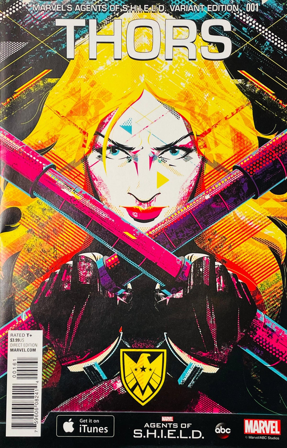 Thors #1 — Marvel’s Agents of S.H.I.E.L.D. Variant Cover by Delicious Design League (2015)