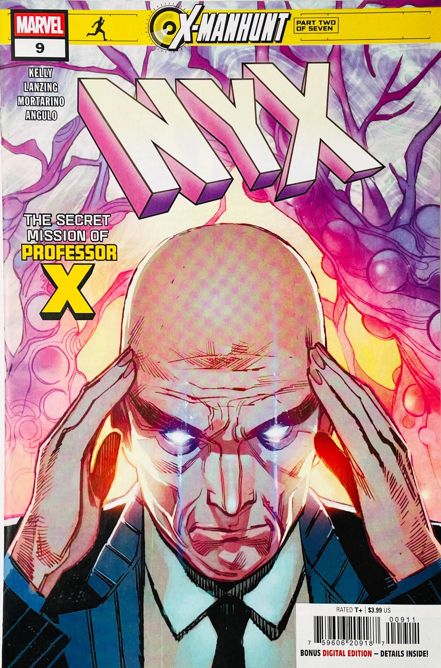 NYX #9 — Sara Pichelli Cover (2025) | X-Manhunt Part Two