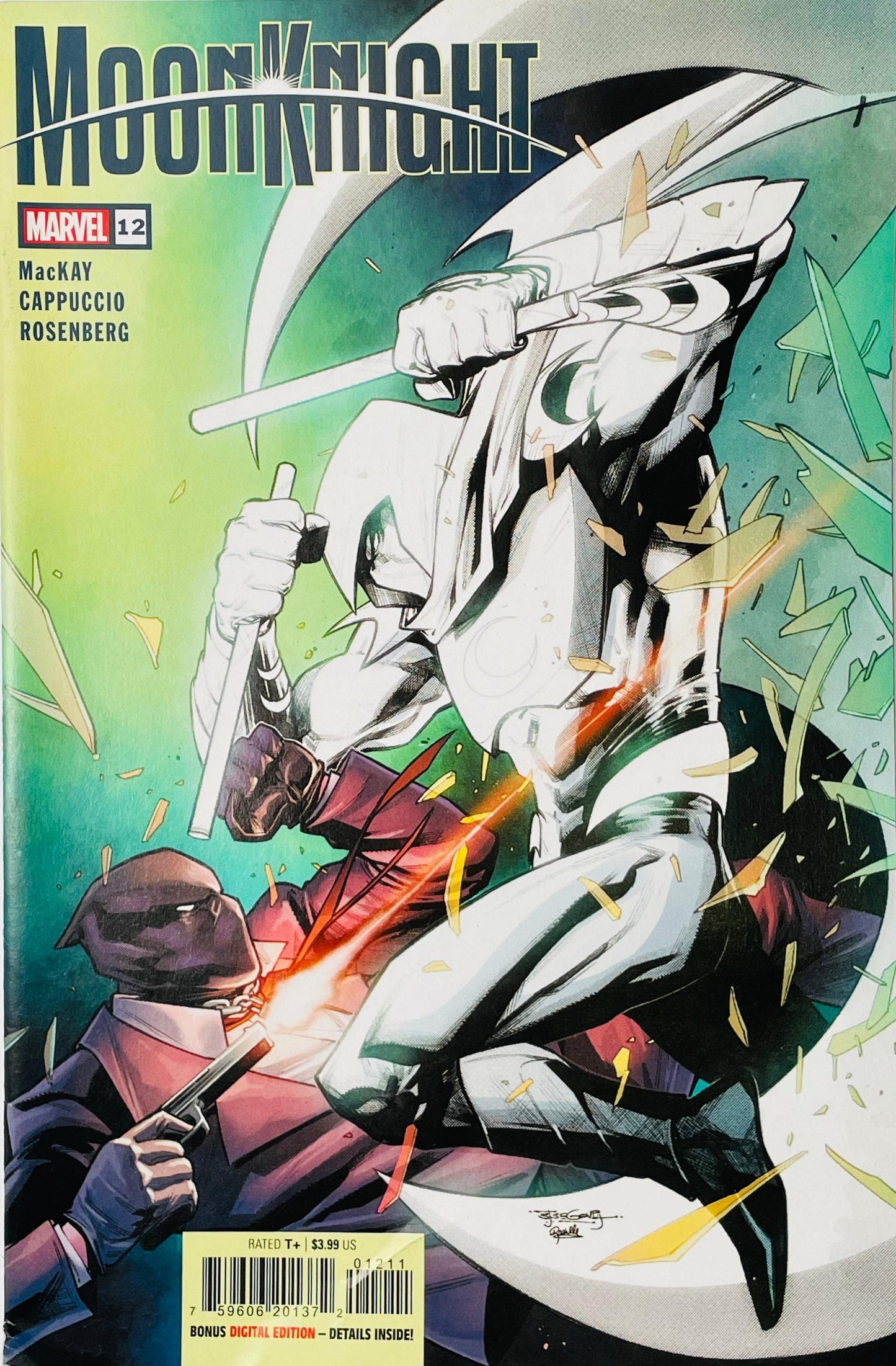 Moon Knight #12 — Stephen Segovia Cover (2022)