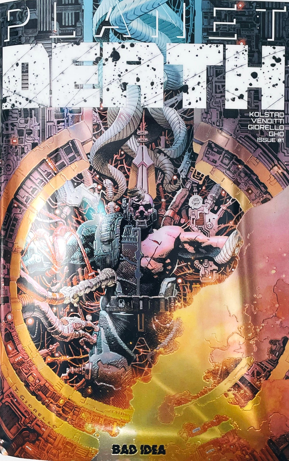PLANET DEATH #1 (Bad Idea) Raw VF/NM Comic - Kolstad, Giorello, Venditti Cover