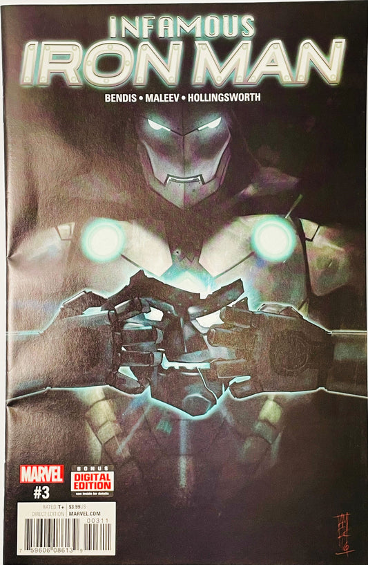Infamous Iron Man #3 (2016) – Alex Maleev Cover