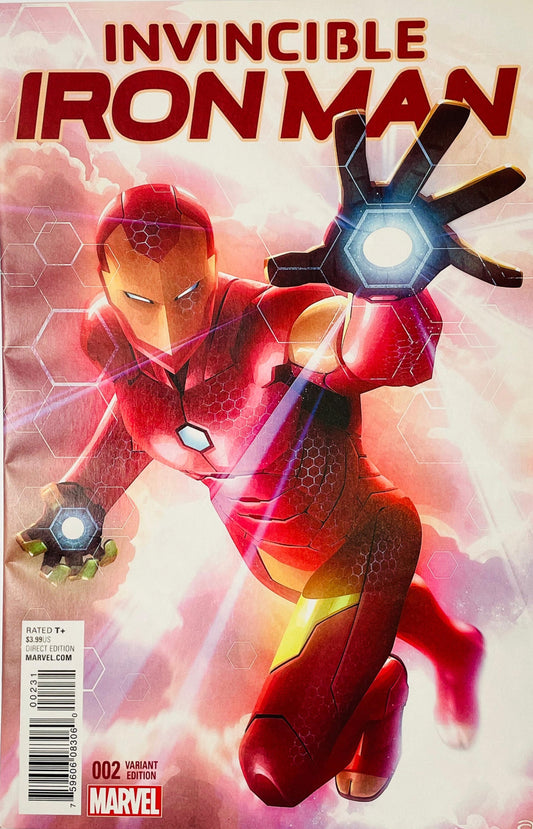 Invincible Iron Man #2 (2015) – Alex Garner 1:25 Incentive Variant