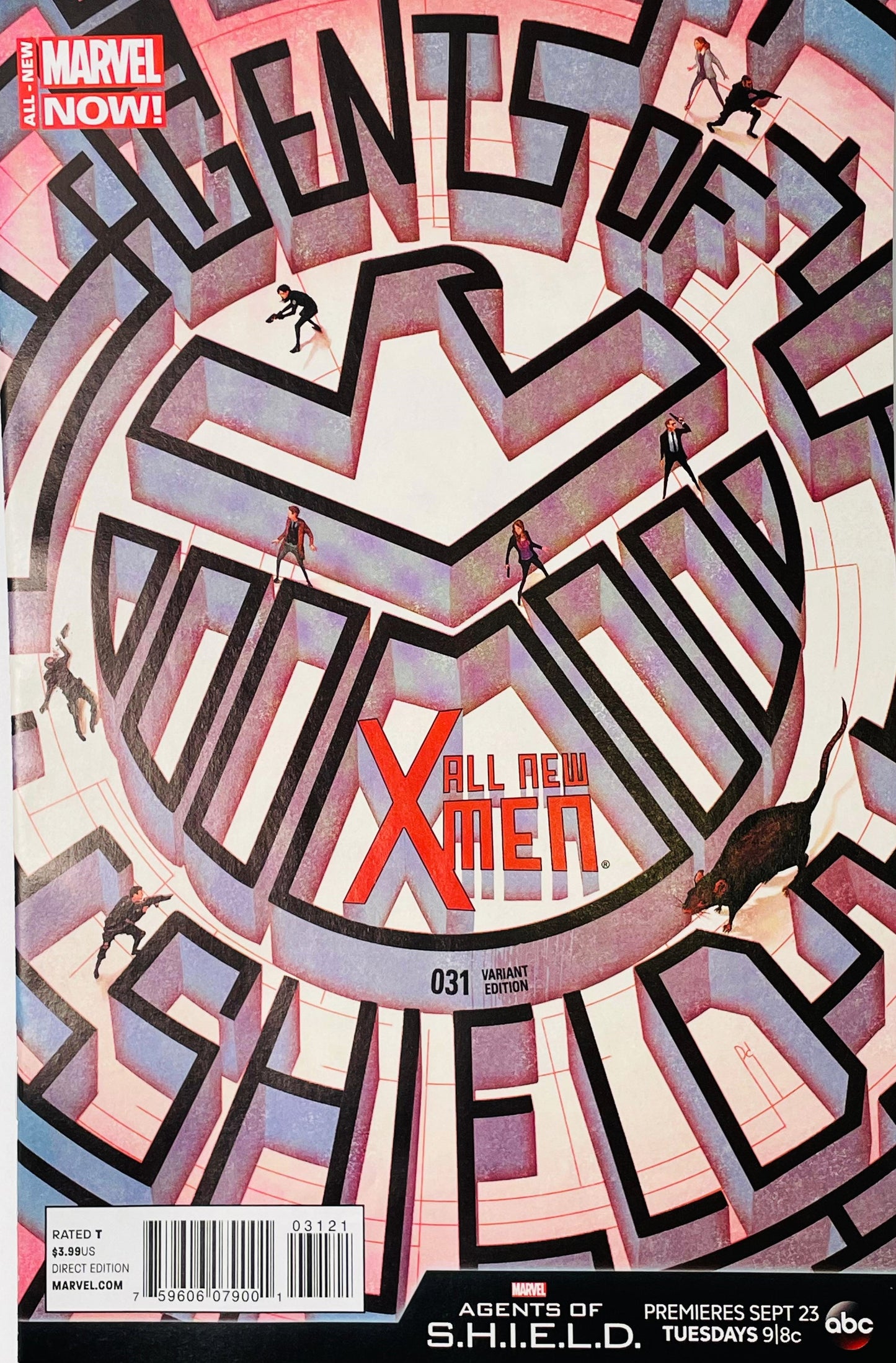 All-New X-Men #31 (2014) – Mike Del Mundo Agents of S.H.I.E.L.D. 1:10 Variant