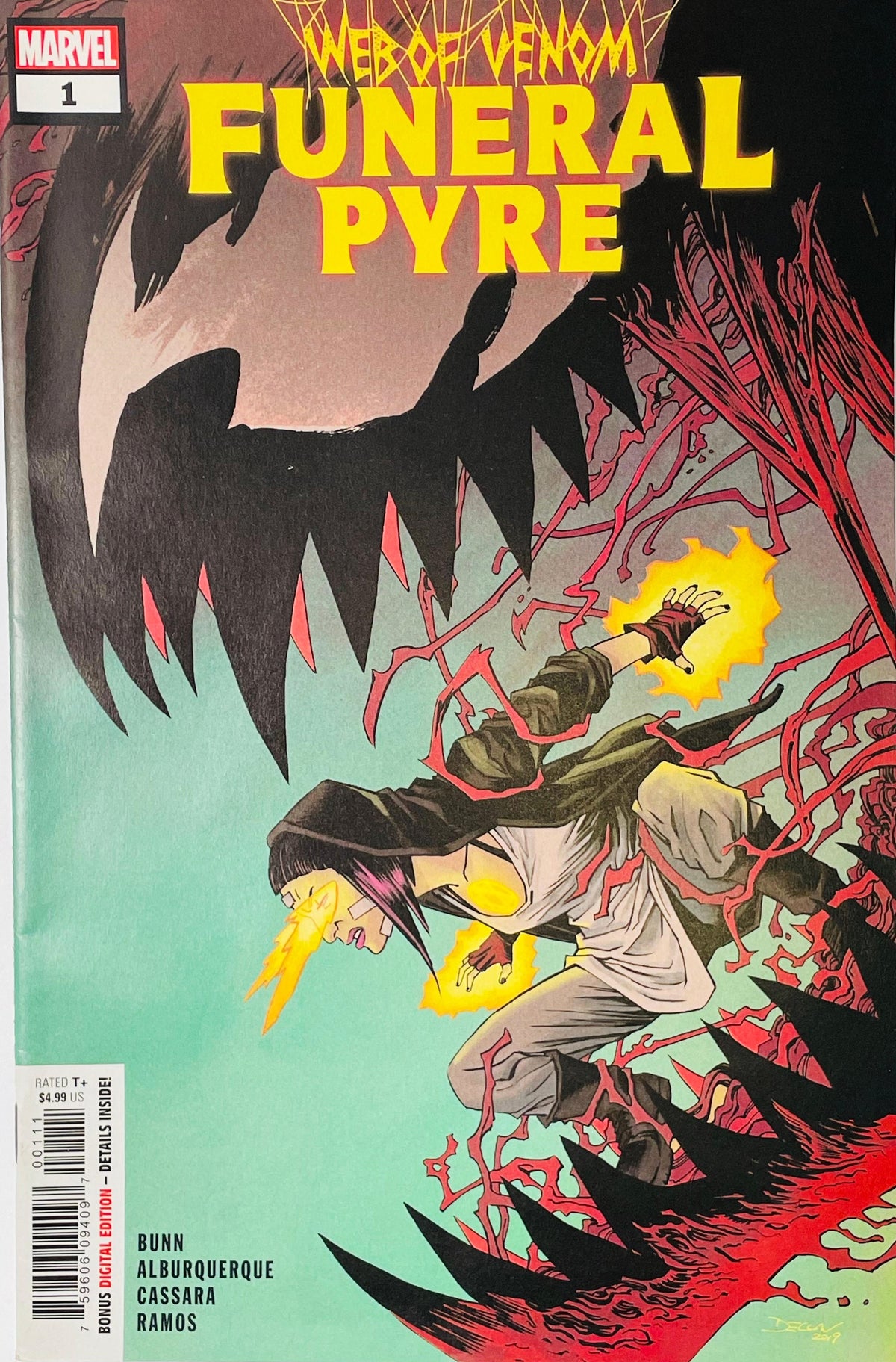 Web of Venom: Funeral Pyre #1 (2019) – Declan Shalvey Cover