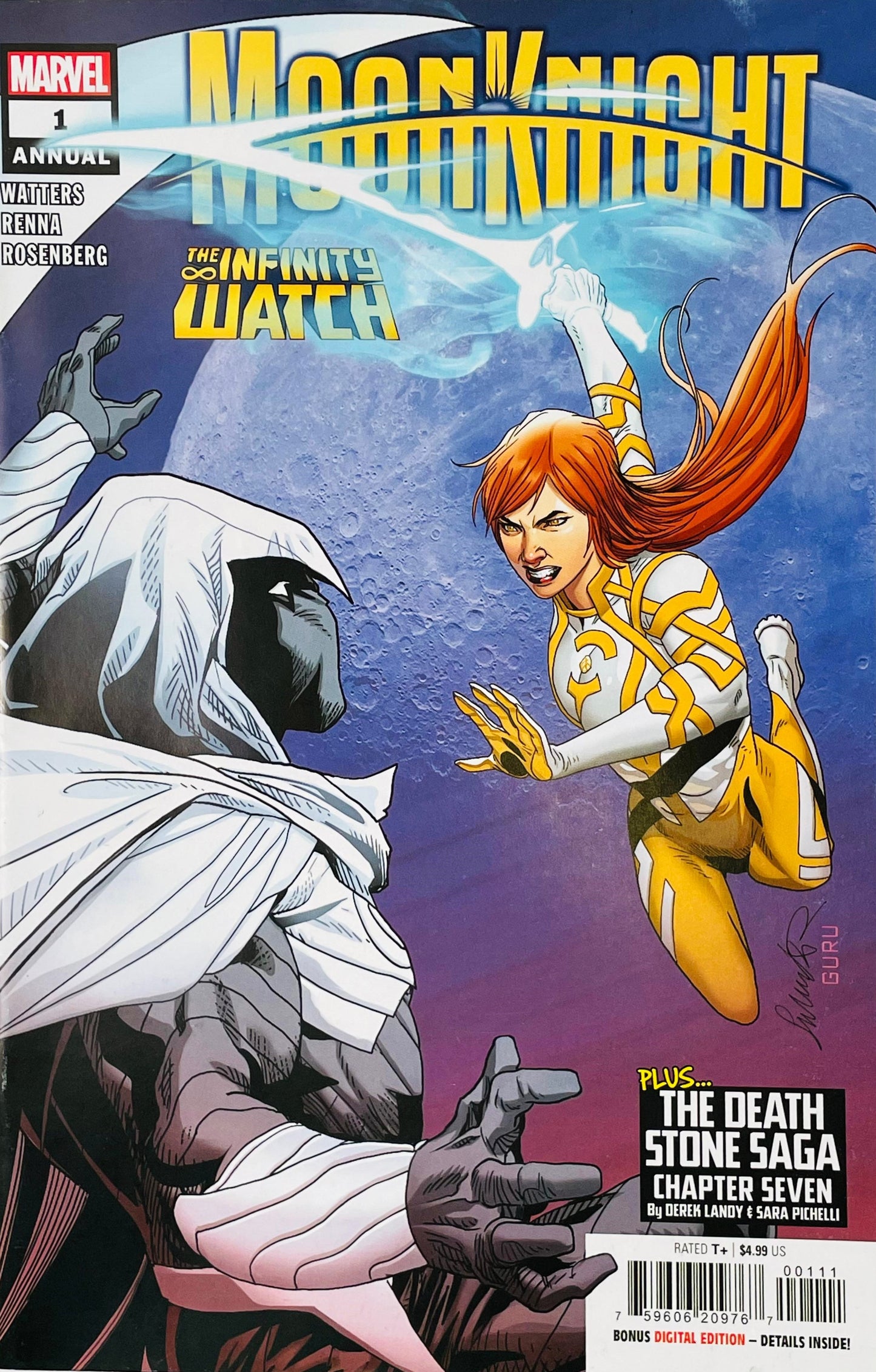 Moon Knight Annual #1 (2024) – Salvador Larroca Cover – The Infinity Watch Part Seven