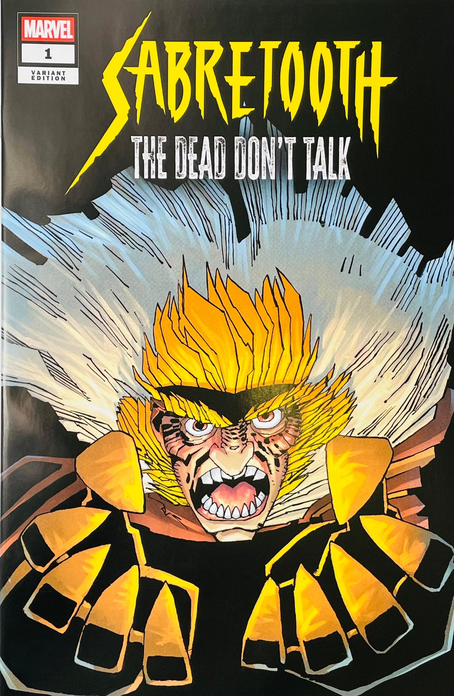 Sabretooth: The Dead Don’t Talk #1 — Mico Suayan 1:25 Incentive Variant (2024)