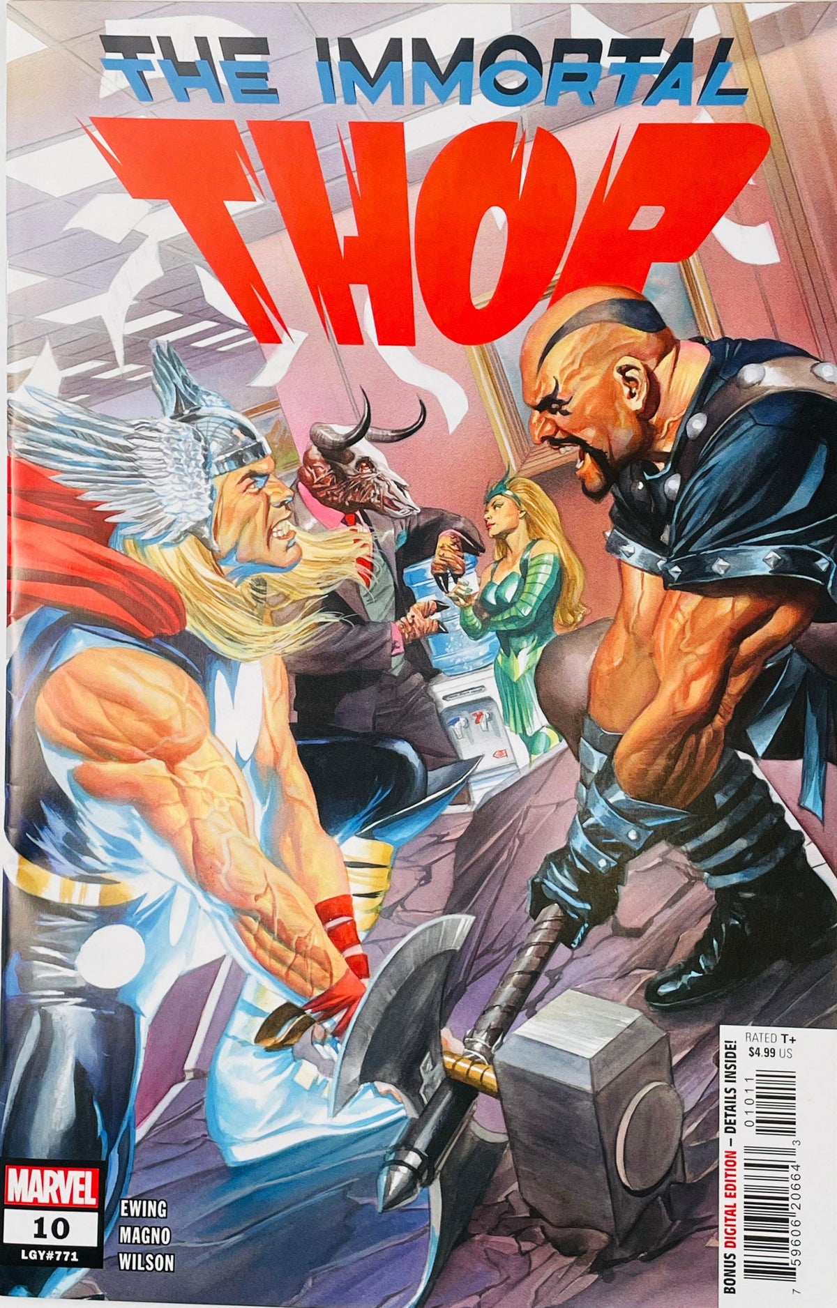 Immortal Thor #10 — Alex Ross Cover (2024)