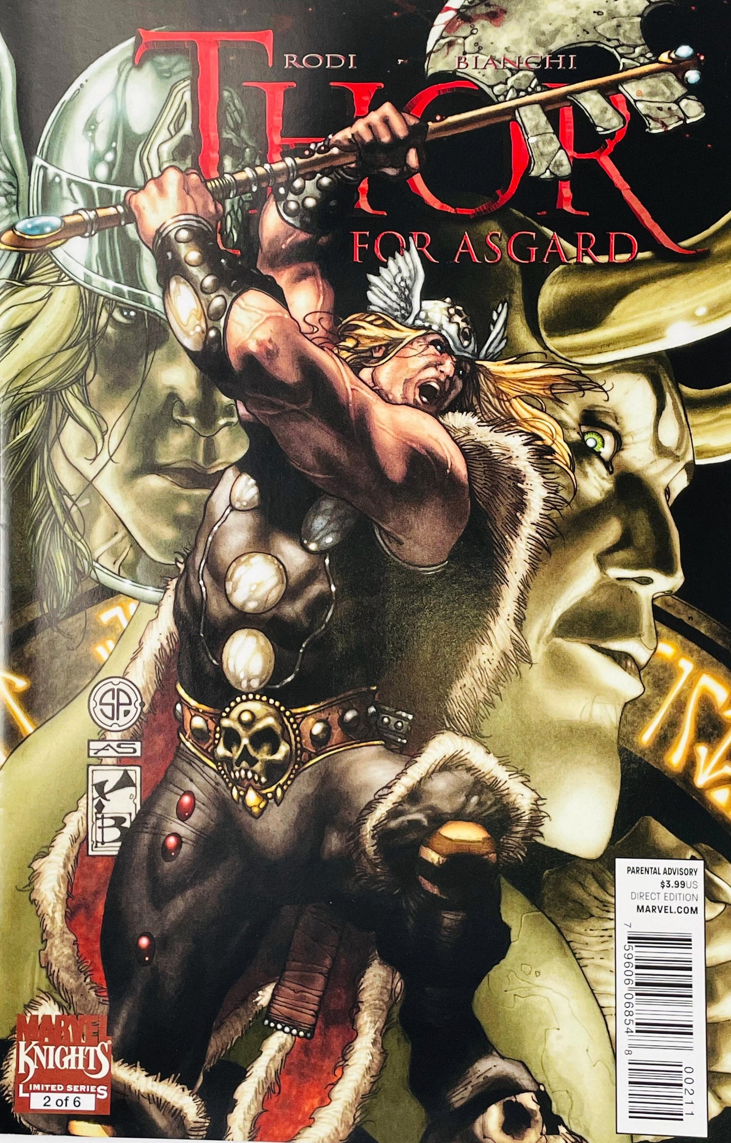 Thor: For Asgard #2 — Simone Bianchi Cover (2010)