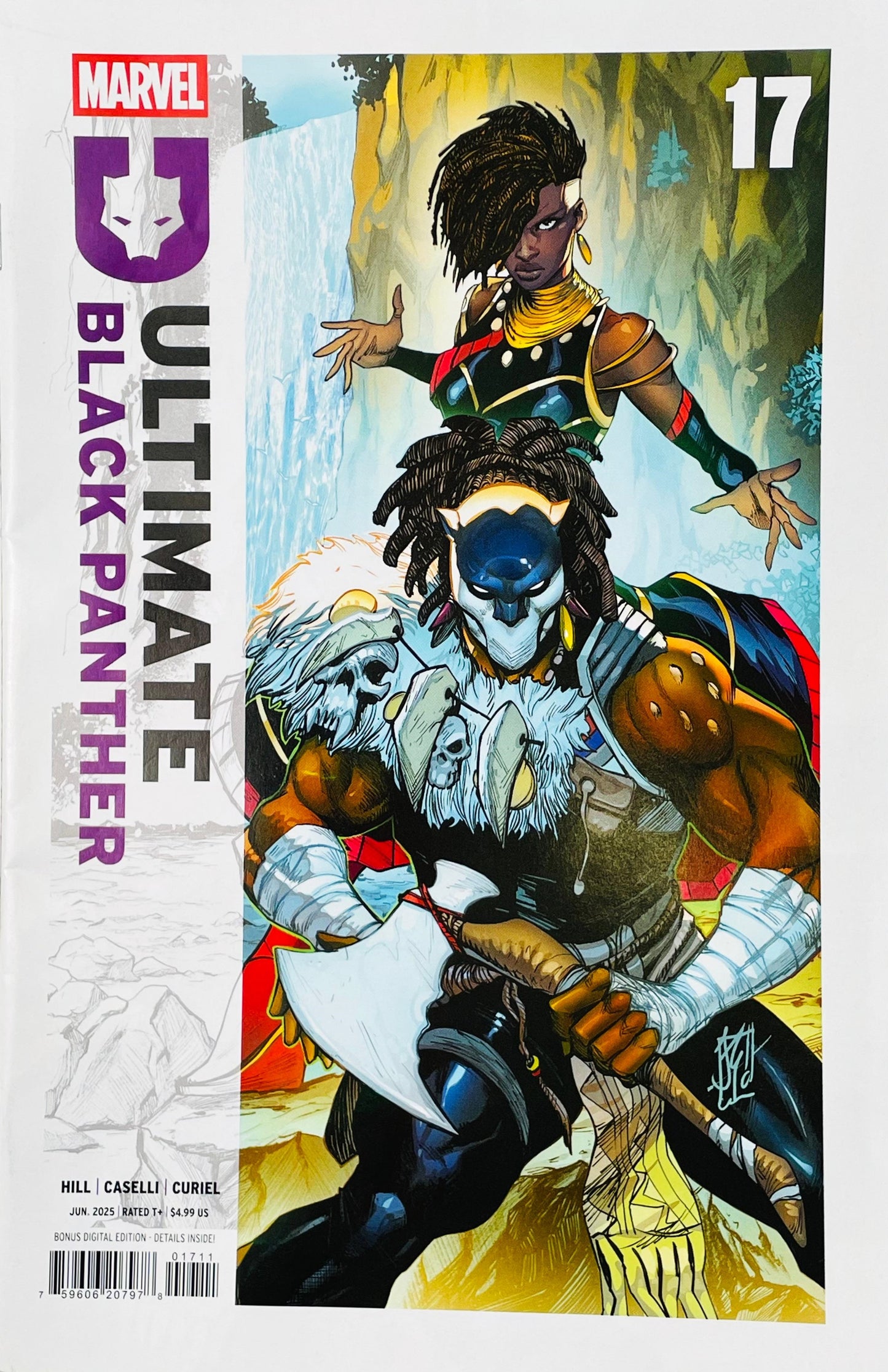 Ultimate Black Panther #17 — Stefano Caselli Cover (2025)