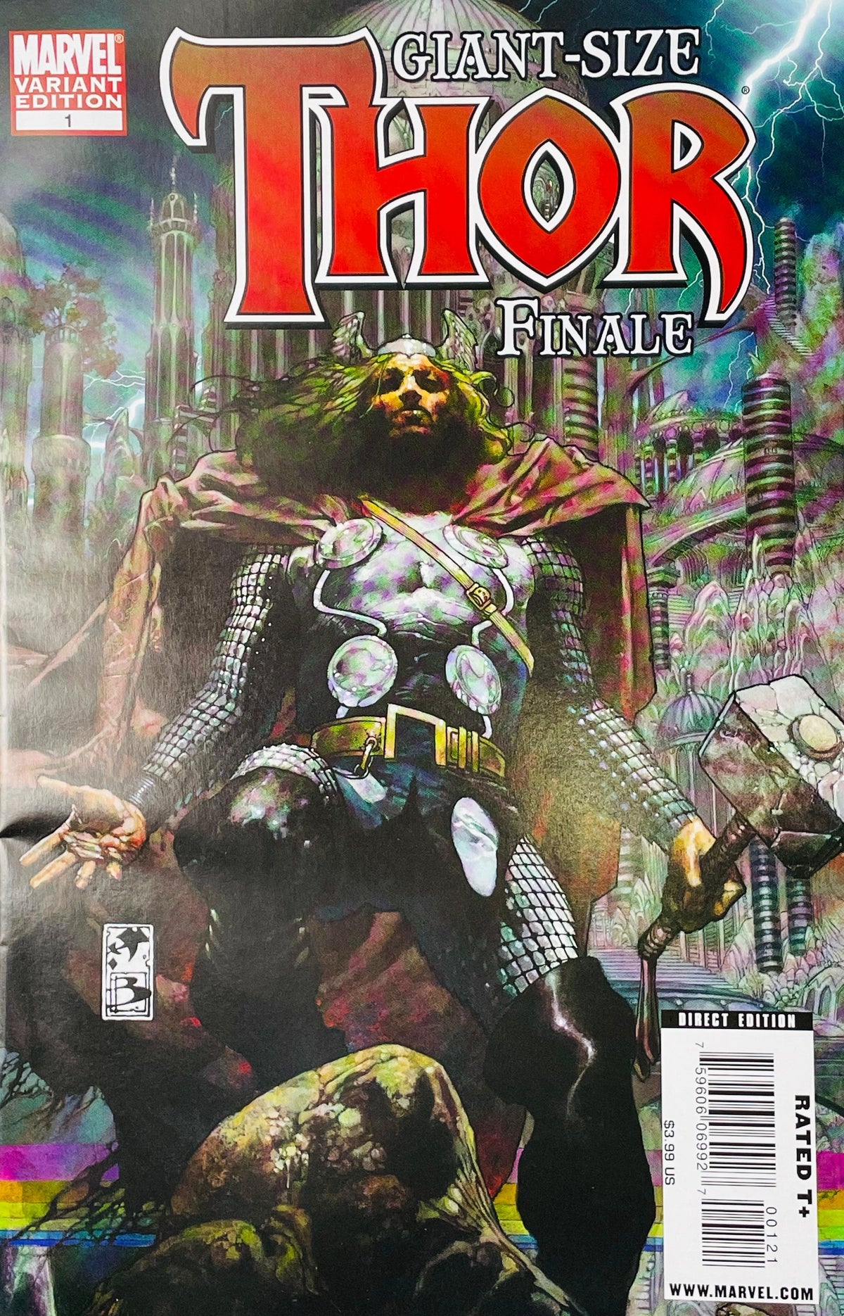 Thor Giant-Size Finale #1 — Simone Bianchi 1:20 Variant Edition (2010)