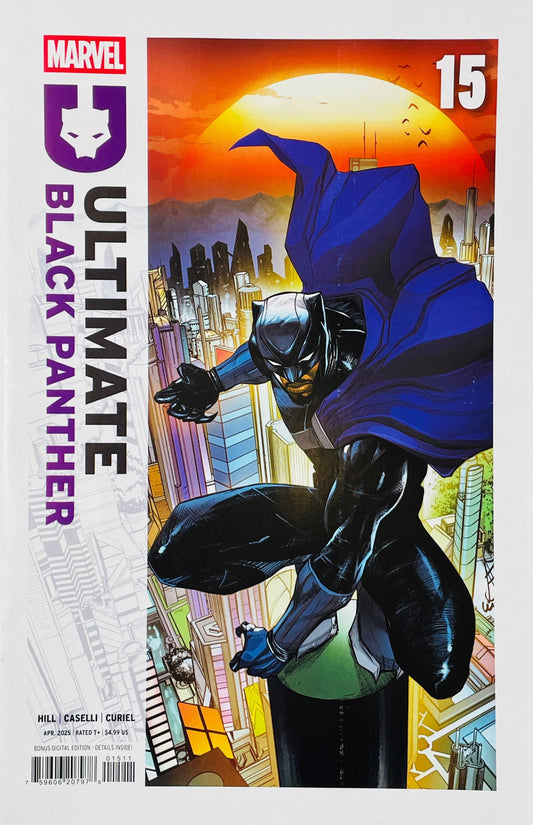 Ultimate Black Panther #15 — Stefano Caselli Cover (2025)