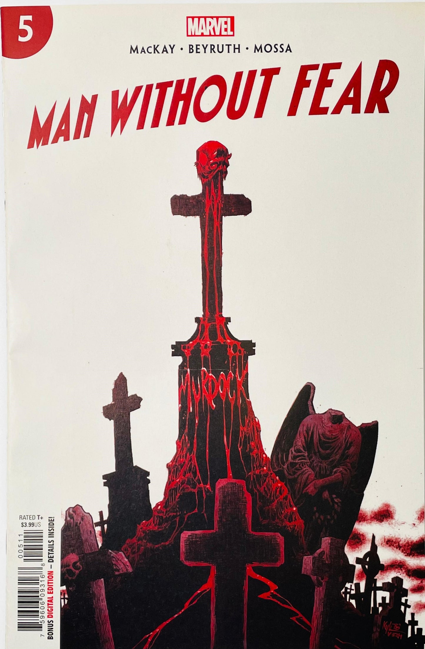 Man Without Fear #5 — Kyle Hotz Cover (2019)