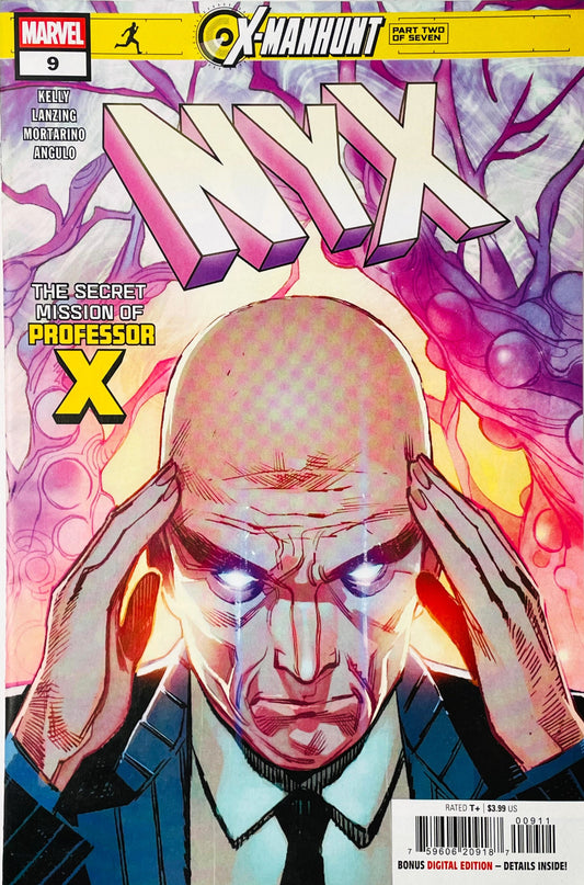 NYX #9 — Sara Pichelli Cover (2025) | X-Manhunt Part Two