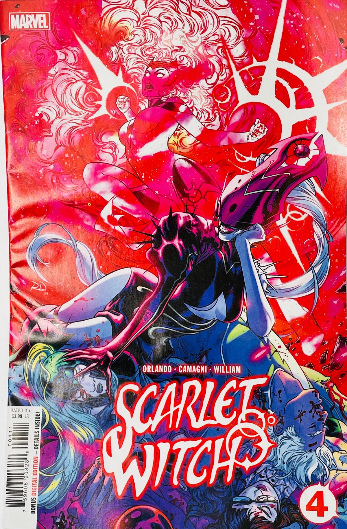 Scarlet Witch #4 — Russell Dauterman Cover (2024)
