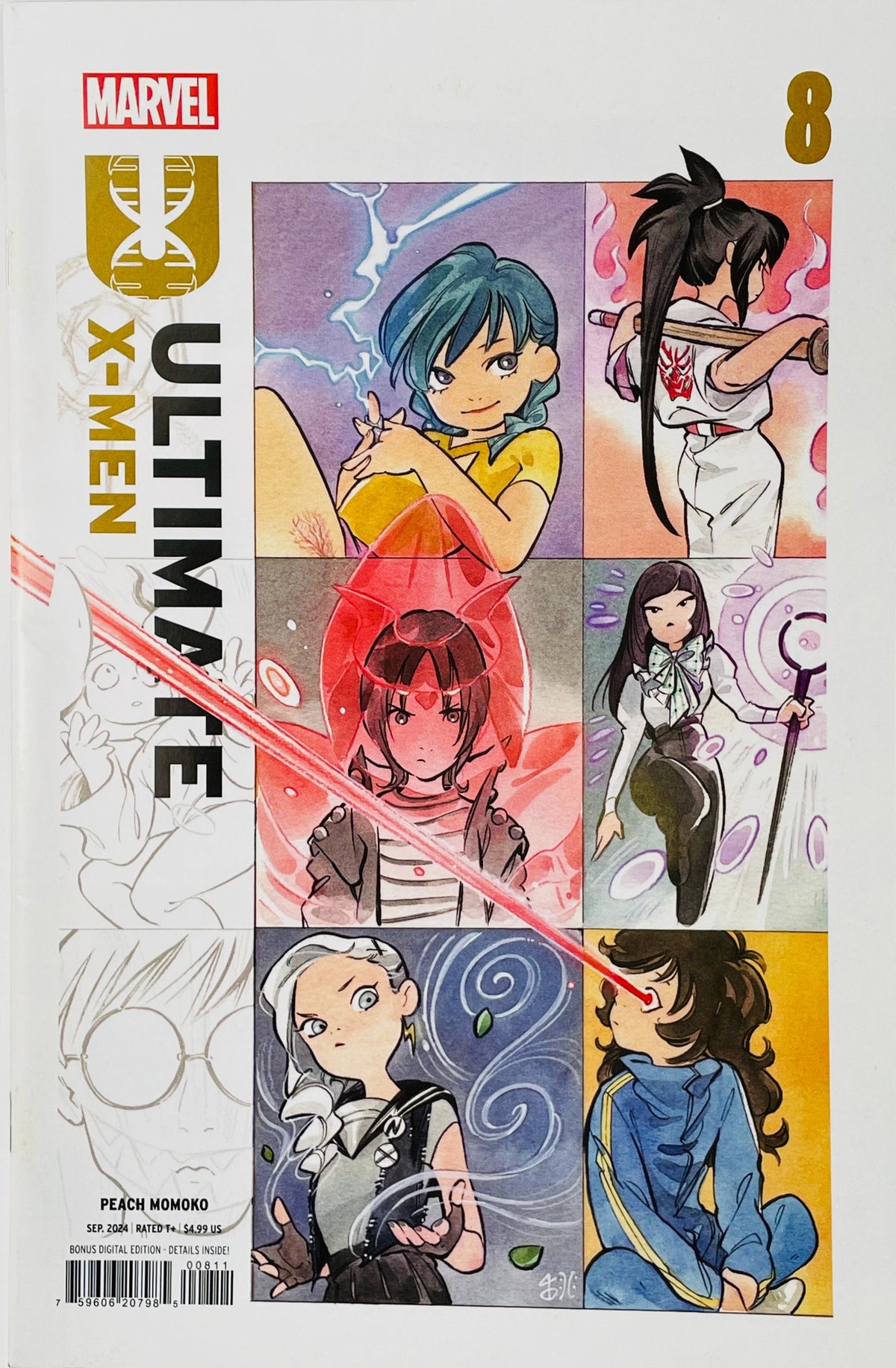 Ultimate X-Men #8 — Peach Momoko Cover (2024)
