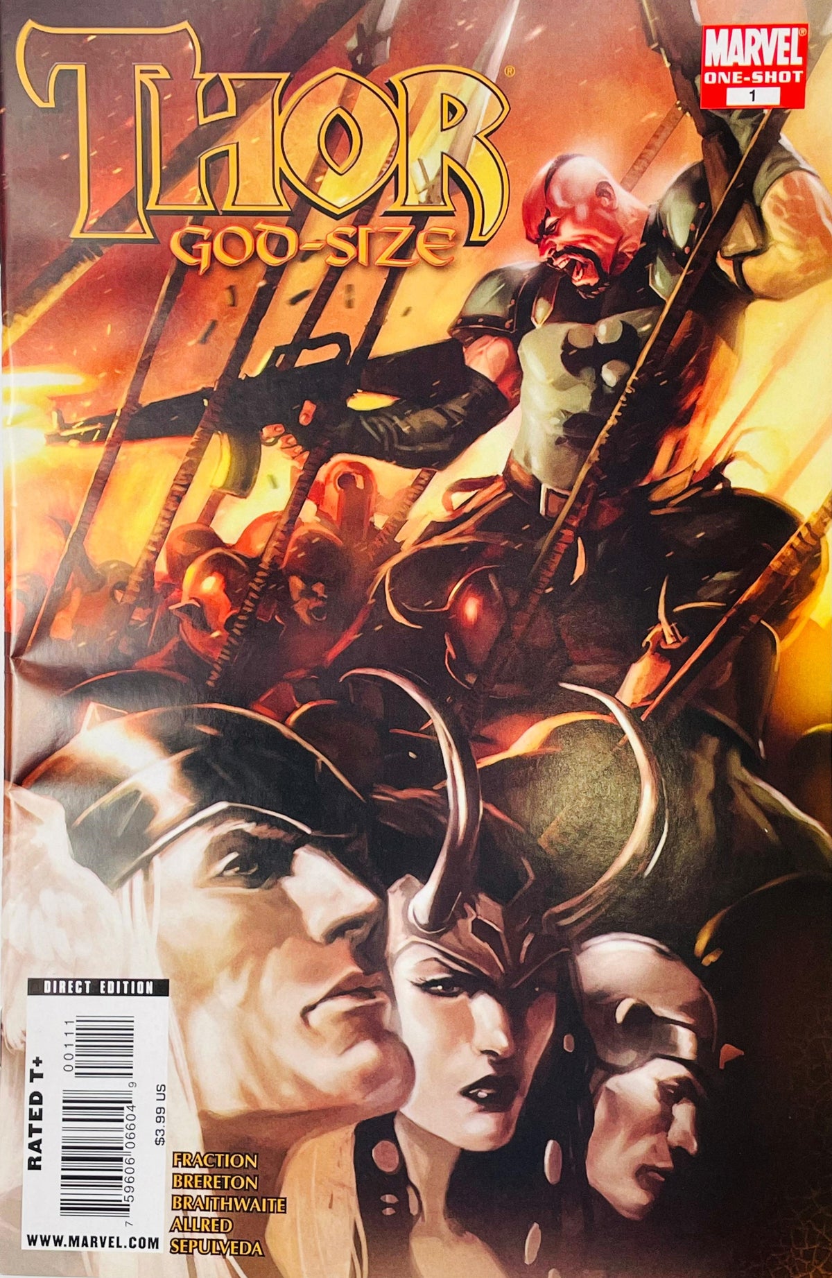 Thor: God-Size Special #1 — Marko Djurdjevic Cover (2008/2009)