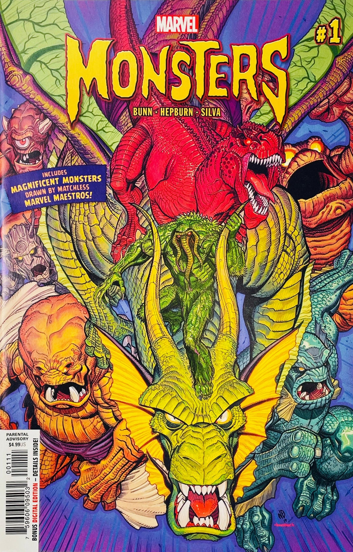 Marvel Monsters #1 — Superlog Variant Cover (2019)