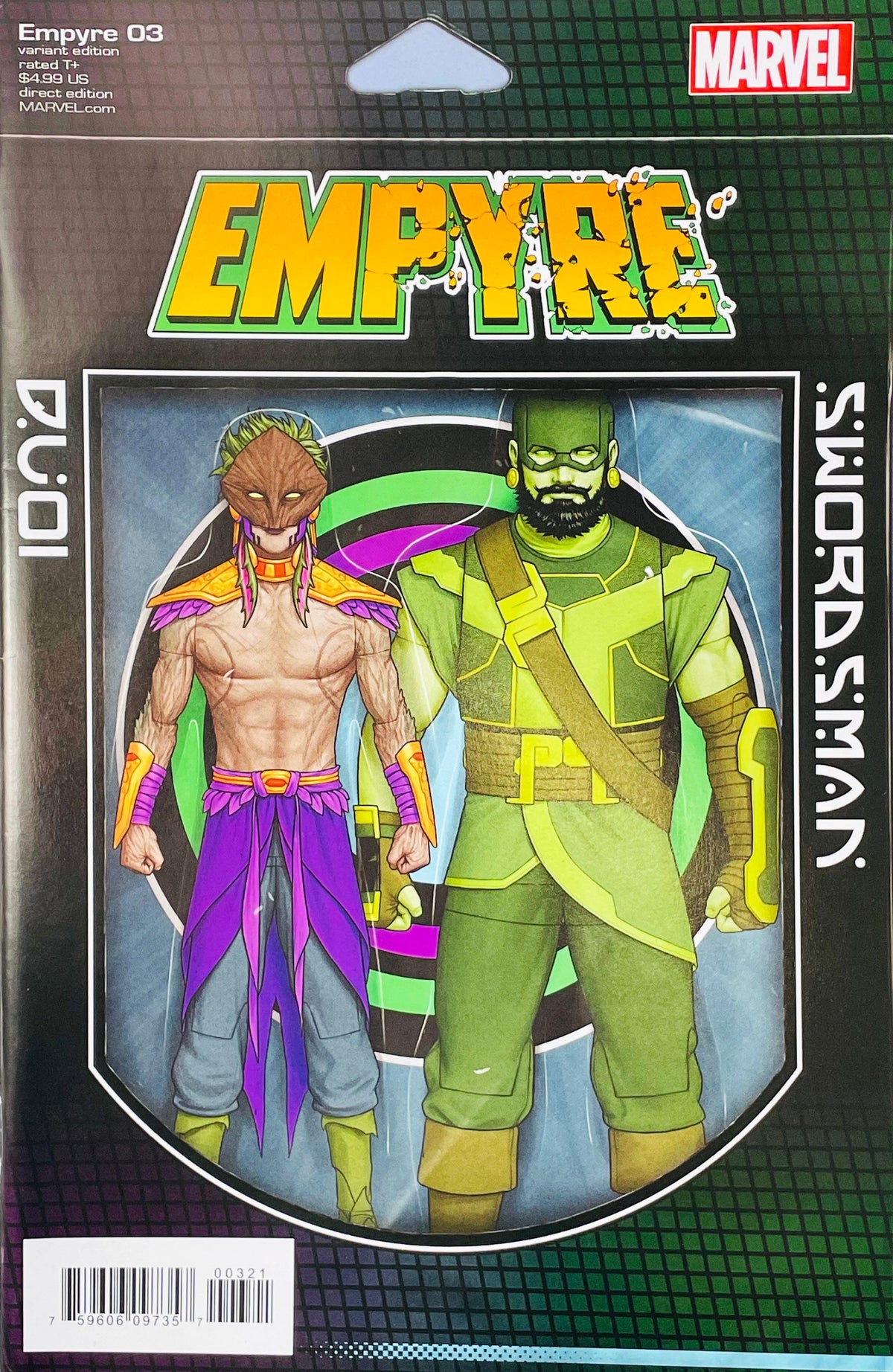 Empyre #3 — John Tyler Christopher “Action Figures” Variant Cover (2020)