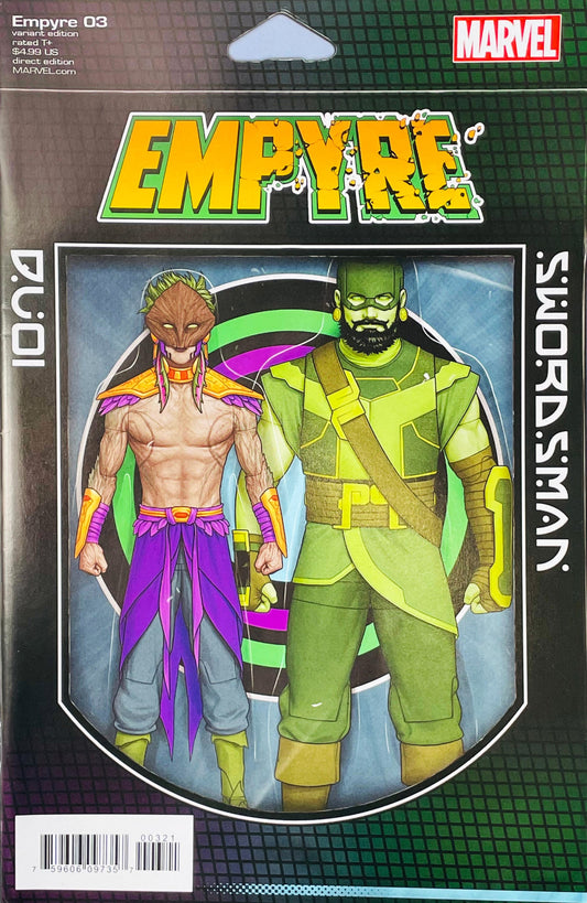 Empyre #3 — John Tyler Christopher “Action Figures” Variant Cover (2020)