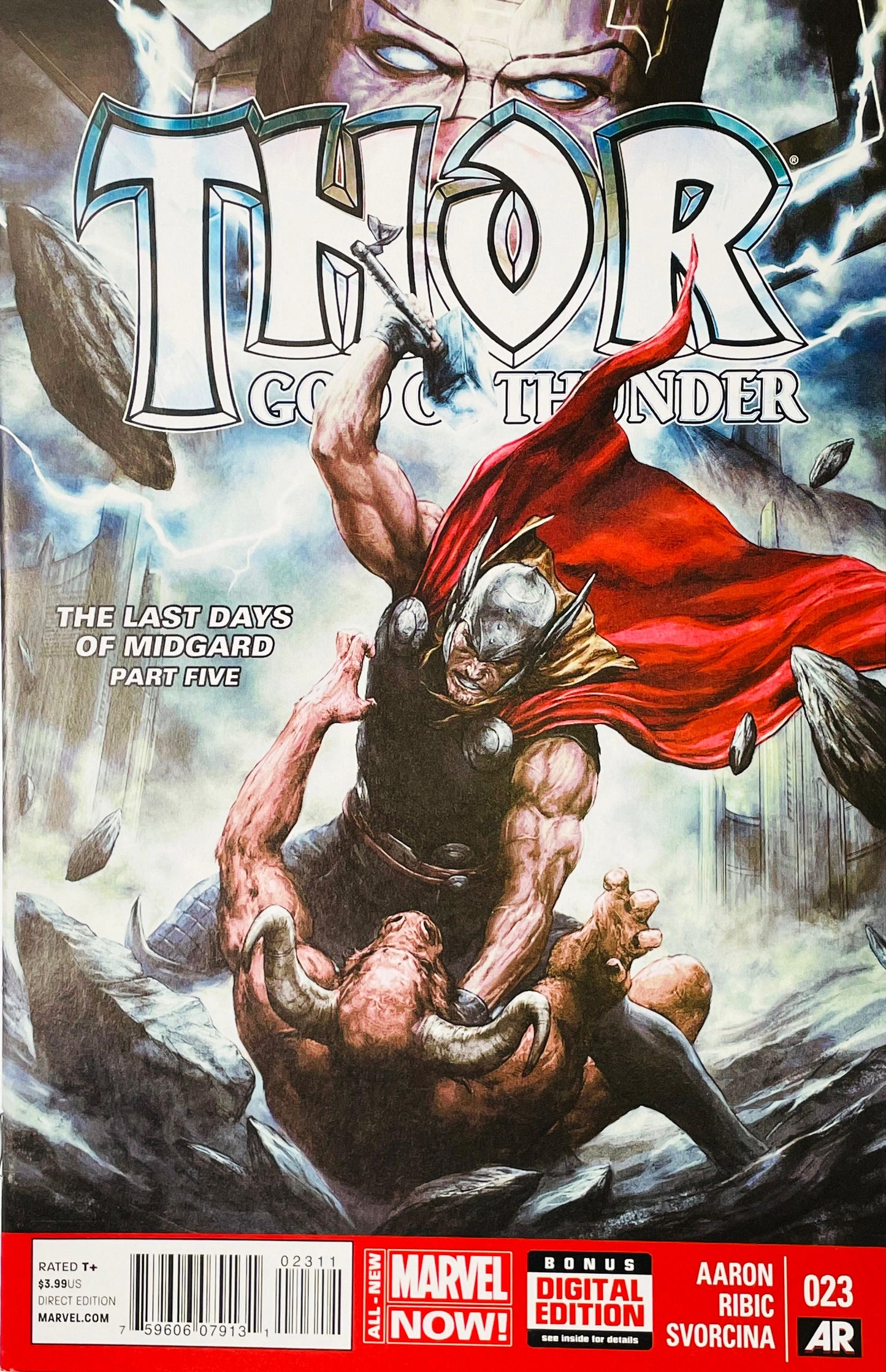 Thor: God of Thunder #23 — Agustín Alessio Cover (2014)