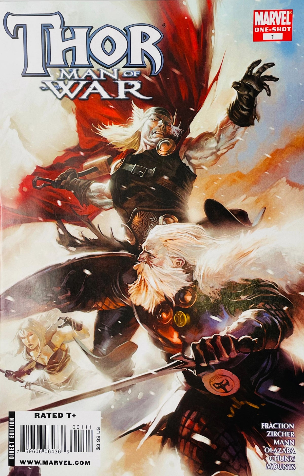 Thor: Man of War #1 — Marko Djurdjevic Cover (2008/2009)