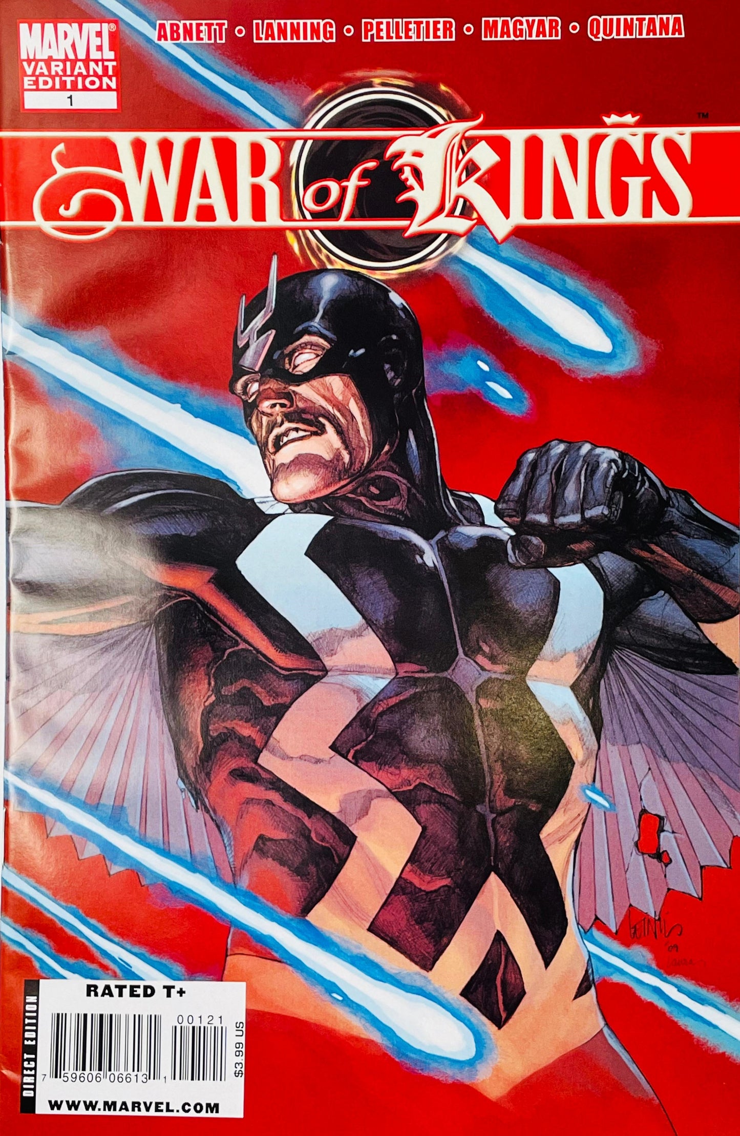 War of Kings #1 — Leinil Francis Yu Variant Cover (2009)