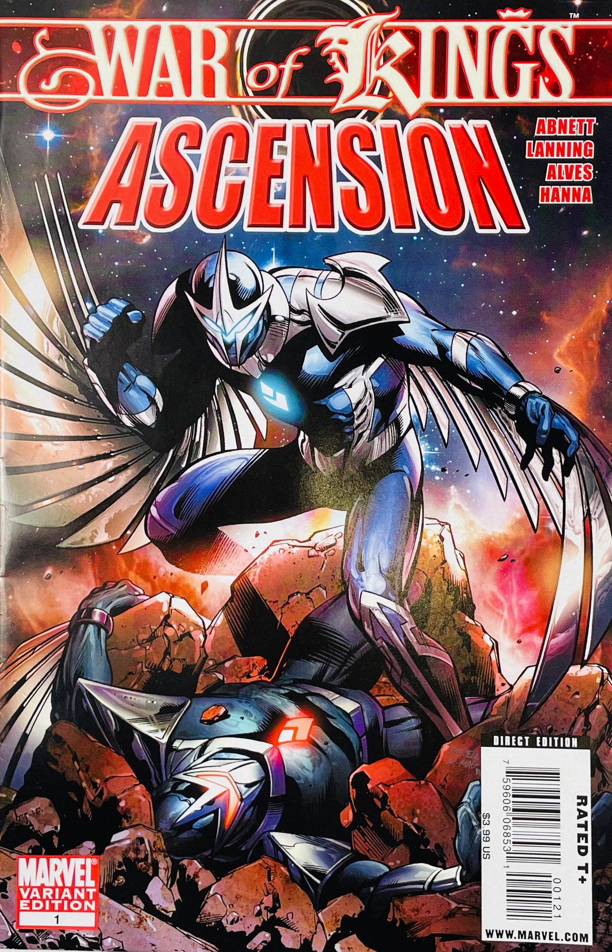 War of Kings: Ascension #1 — Paul Pelletier Variant Cover (2009)