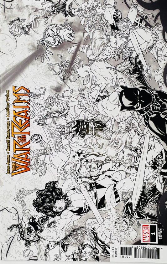 War of the Realms #1 — Russell Dauterman Concept Art Variant Cover (2019)