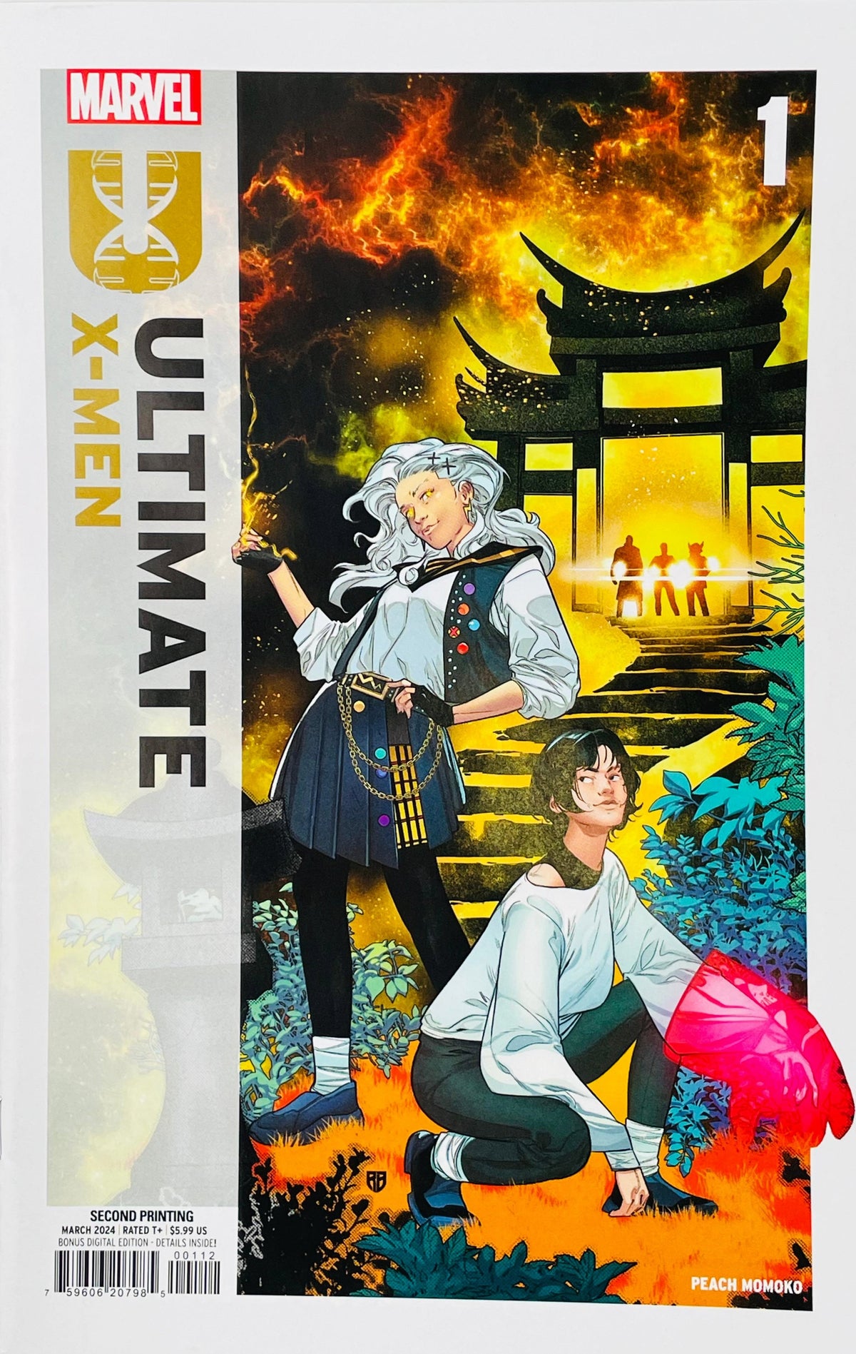 Ultimate X-Men #12 — Second Printing, Peach Momoko Cover (2025)