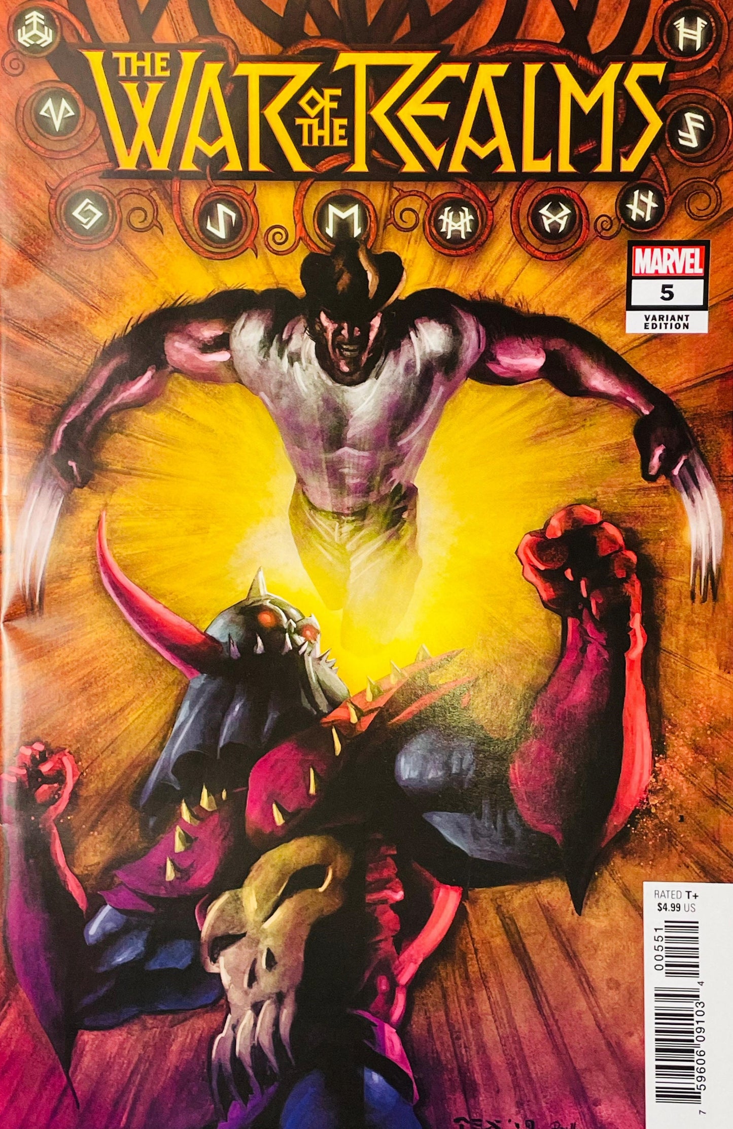 War of the Realms #5 — Mark Texeira Variant Cover (2019)