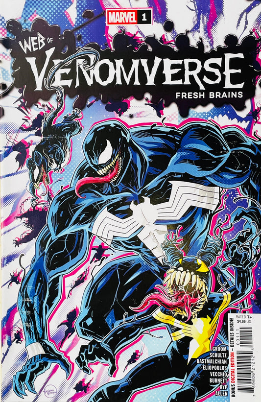 Web of Venomverse: Fresh Brains #1 — Luciano Vecchio Cover (2025)