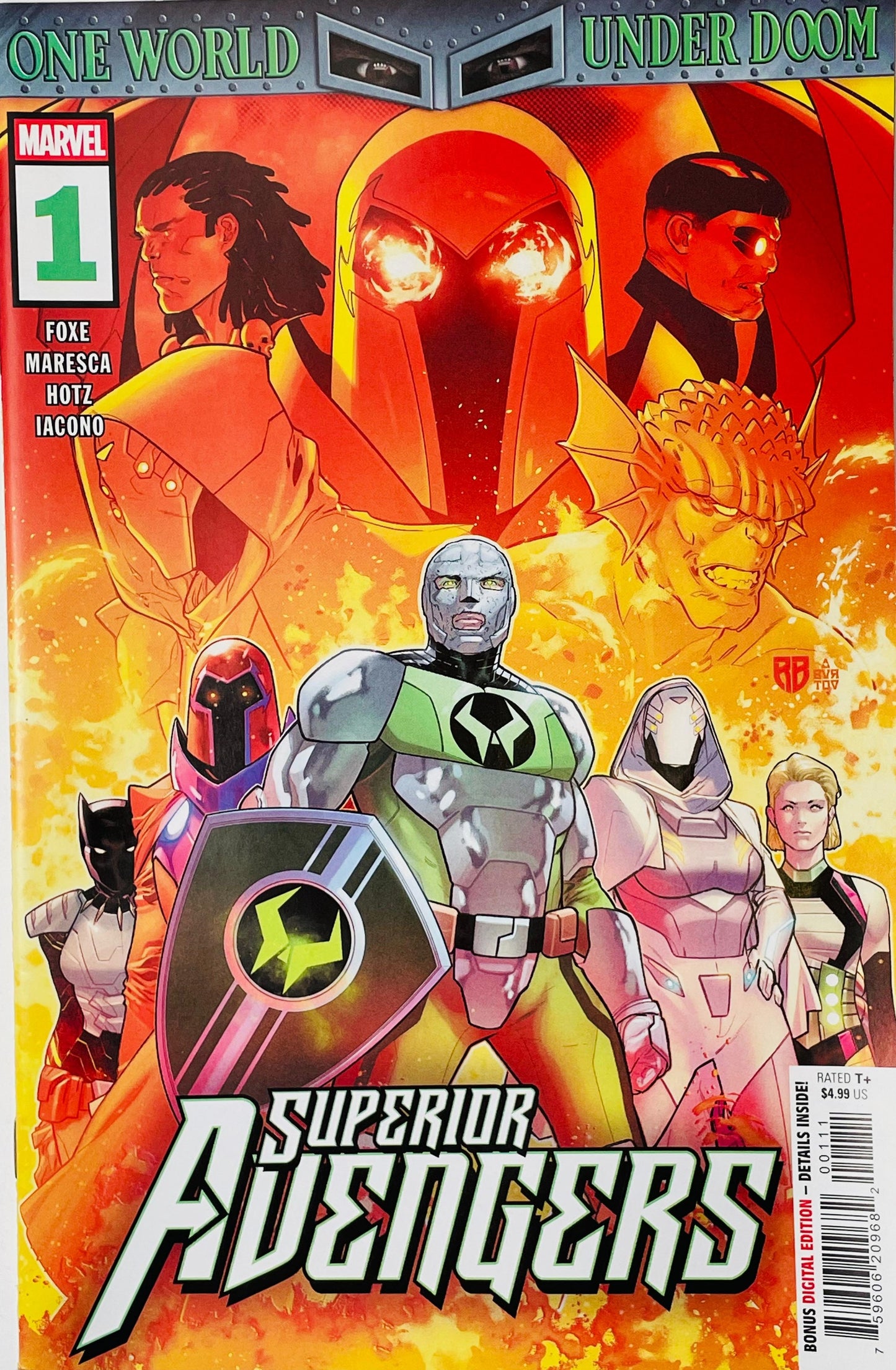 Superior Avengers #1 — R.B. Silva & Jesus Aburtov Cover (2025)