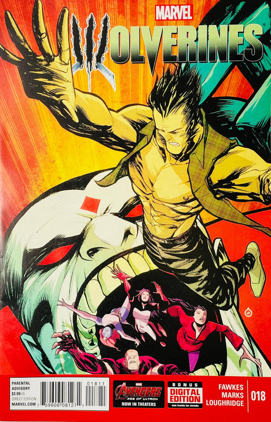 Wolverines #18 — Juan Doe Cover (2015)