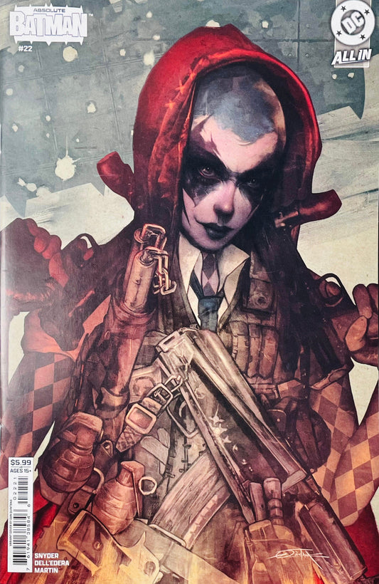 Absolute Batman #22 Dan Quintana Harley Quinn variant cover