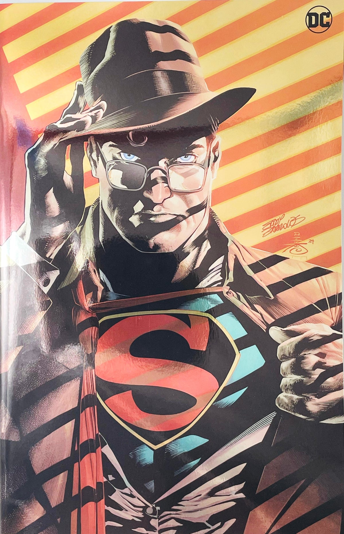 Action Comics #1030 (Raw VF/NM) - DC Comics (Scott Koblish Clark Kent Virgin Variant Cover)