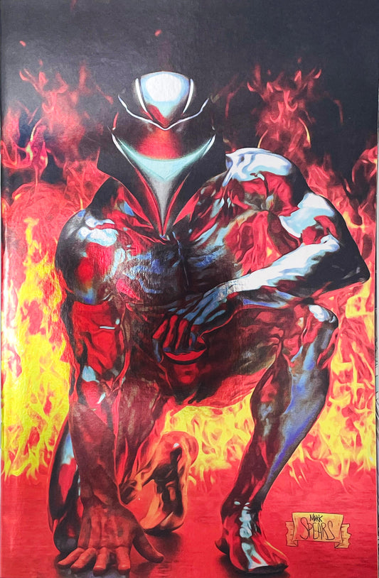 Radiant Black issue 1 comic book published by Image Comics featuring Mark Spears virgin foil variant