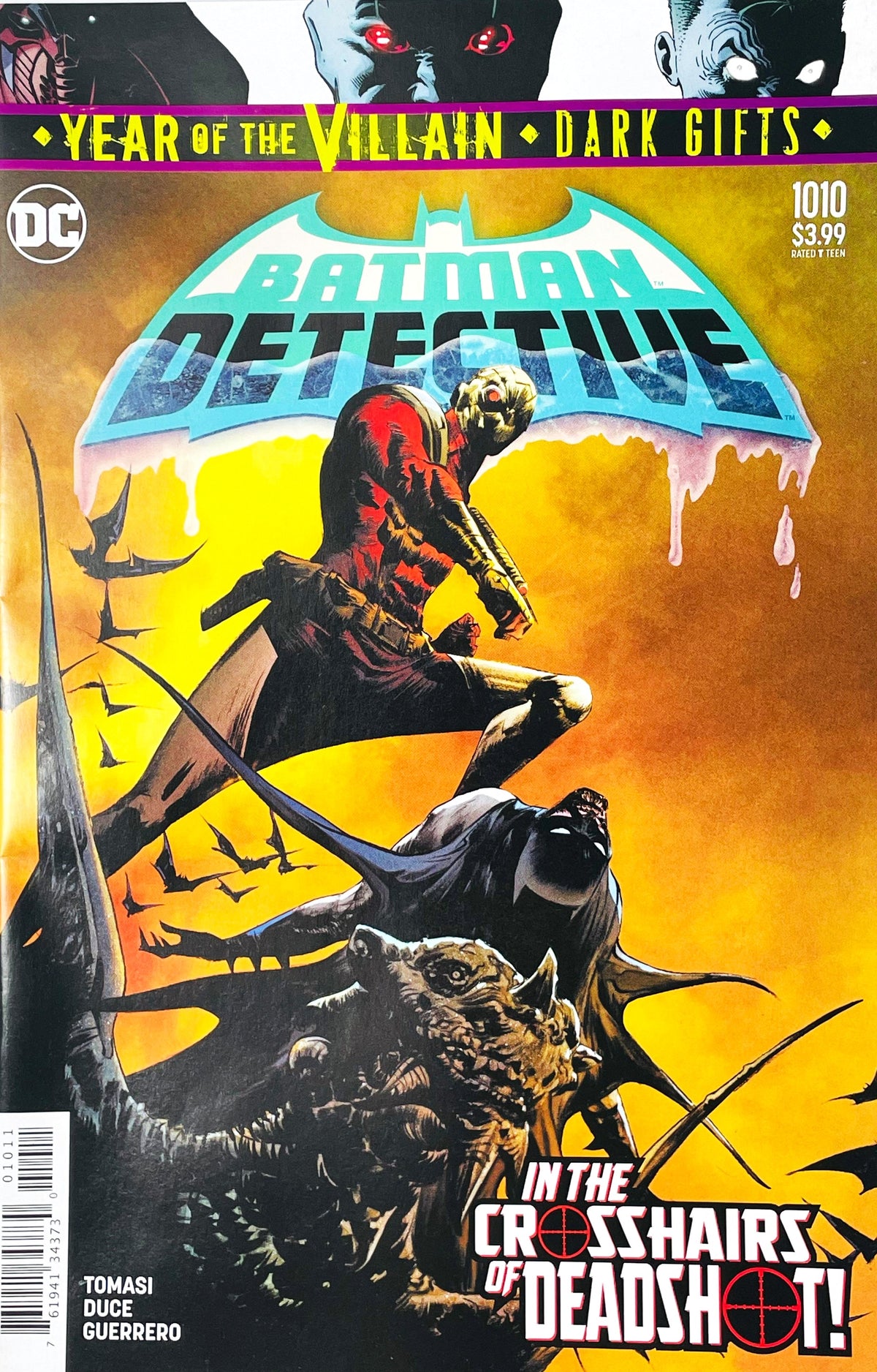 Detective Comics #1010 2019 DC Comics Year of the Villain Dark Gifts Batman Deadshot